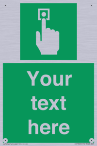 Custom Safe Condition Emergency call point